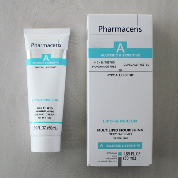 NEW Pharmaceris Lipo-Sensilium Multilipid Nourishing Dermo-Cream Sensitive Skin - Picture 1 of 5